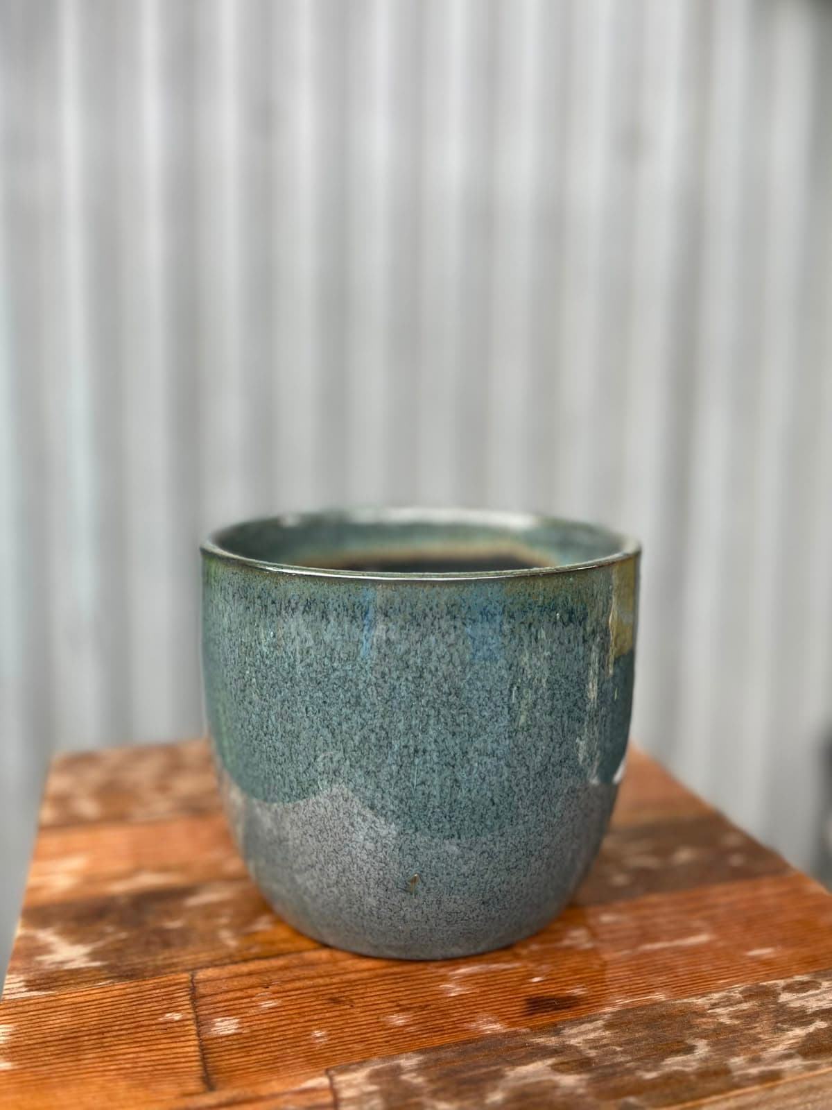 Osłonka ceramiczna 13 cm – petrolowa