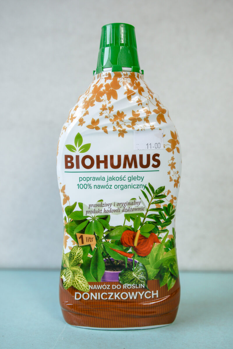 BIOHUMUS NAWÓZ DO ROŚLIN DONICZKOWYCH 1L BIOHUMUS NAWÓZ DO ROŚLIN DONICZKOWYCH 1L