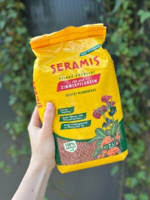 Seramis – Podłoże do roślin doniczkowych