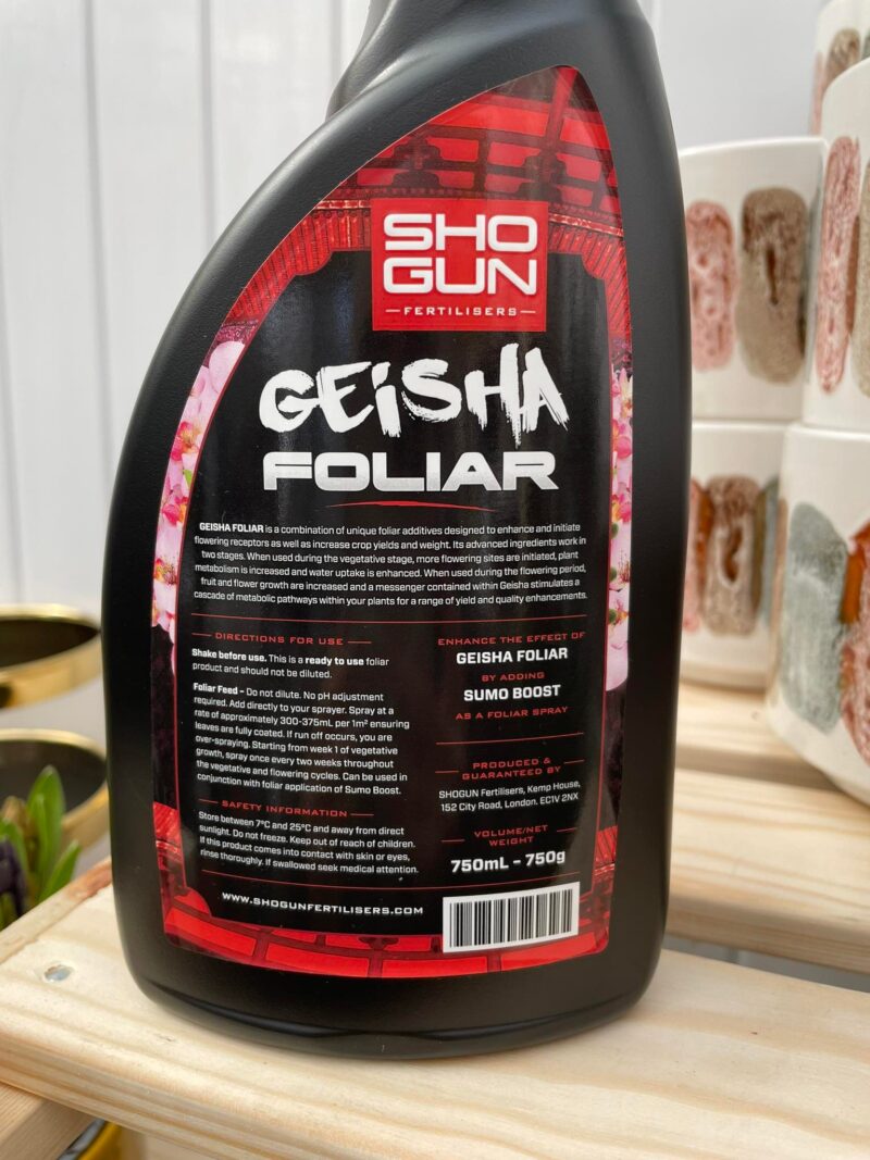 SHOGUN GEISHA FOLIAR 750ML