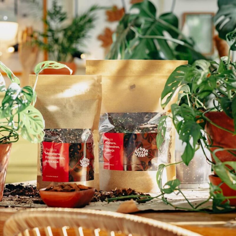 Podłoże Do Monstery, Filodendrona, Alokazji, Bigos, Ziemia Urban Jungle