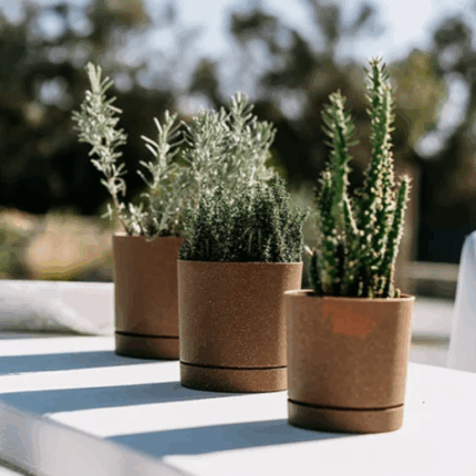 Doniczka Tubo P ECO Wood