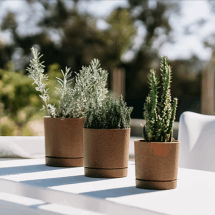 Doniczka Tubo P ECO Wood