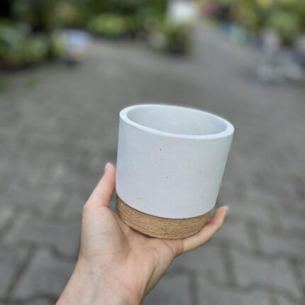 Betonowa osłonka 9cm biała