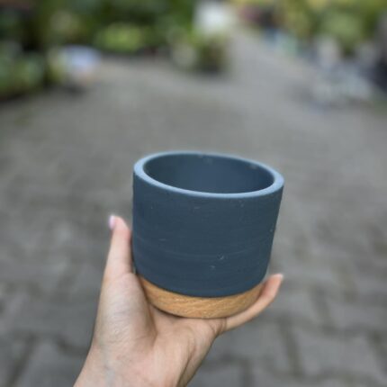 Betonowa osłonka niebieska 9cm