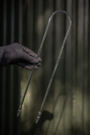 Łuk akrylowy – Palik w kształcie U przeźroczysty | Różne rozmiary