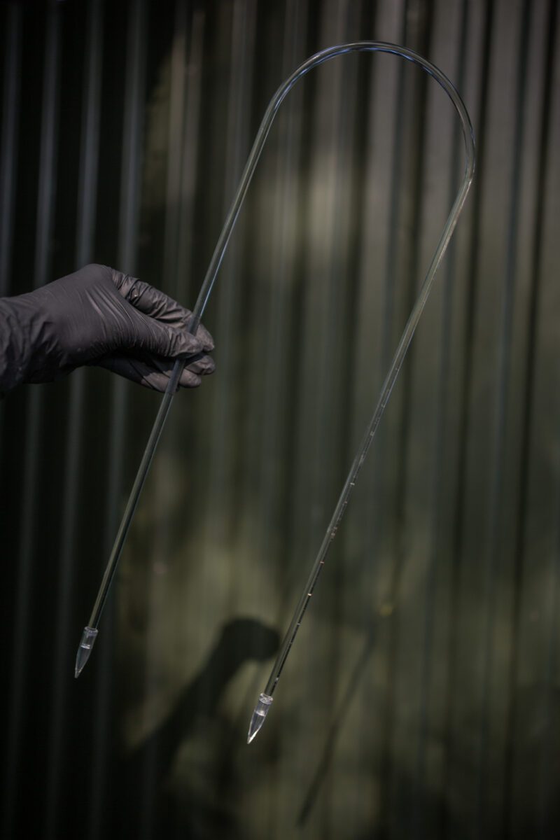 Łuk akrylowy – Palik w kształcie U przeźroczysty | Różne rozmiary