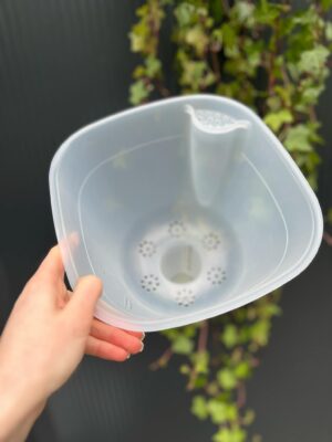 Doniczka samonawadniająca do hydroponiki z knotem | Różne rozmiary