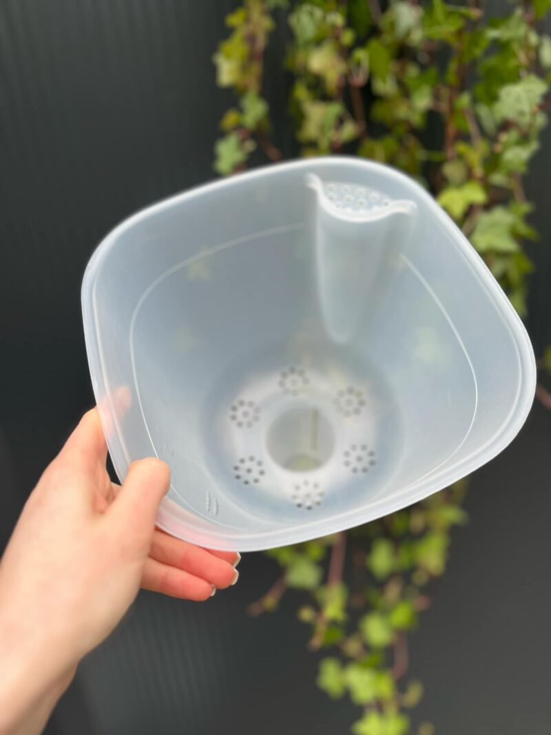 Doniczka samonawadniająca do hydroponiki z knotem | Różne rozmiary