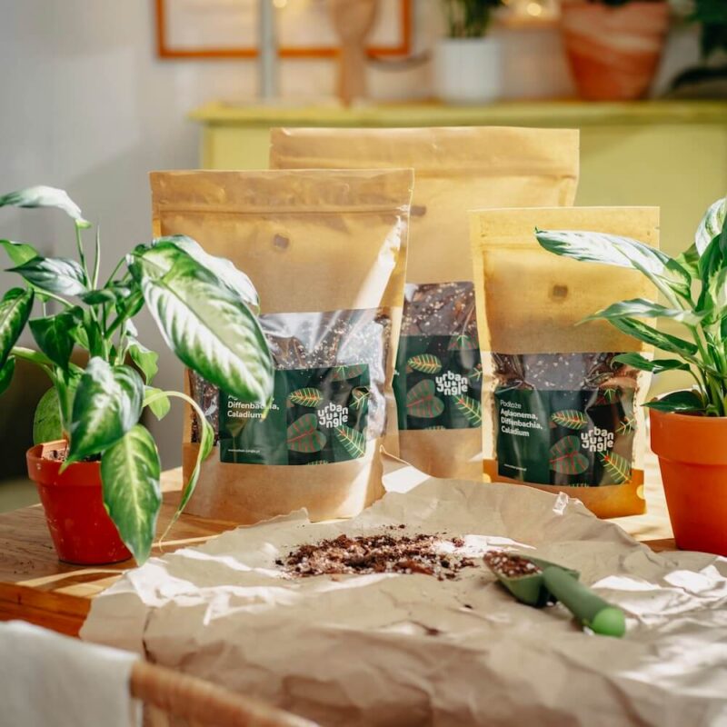 Podłoże Do Aglaonemy, Diffenbachii, Caladium, Bigos, Ziemia Urban Jungle