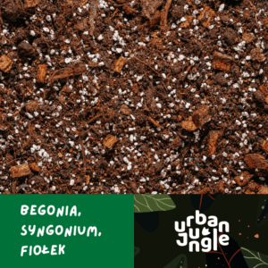Podłoże Do Begonii, Syngonium, Fiołka, Bigos, Ziemia Urban Jungle