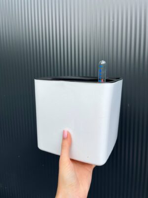 Doniczka samonawadniająca – kwadratowa 15 cm | Hydroponika