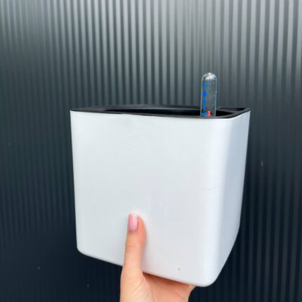 Doniczka samonawadniająca – kwadratowa 15 cm | Hydroponika