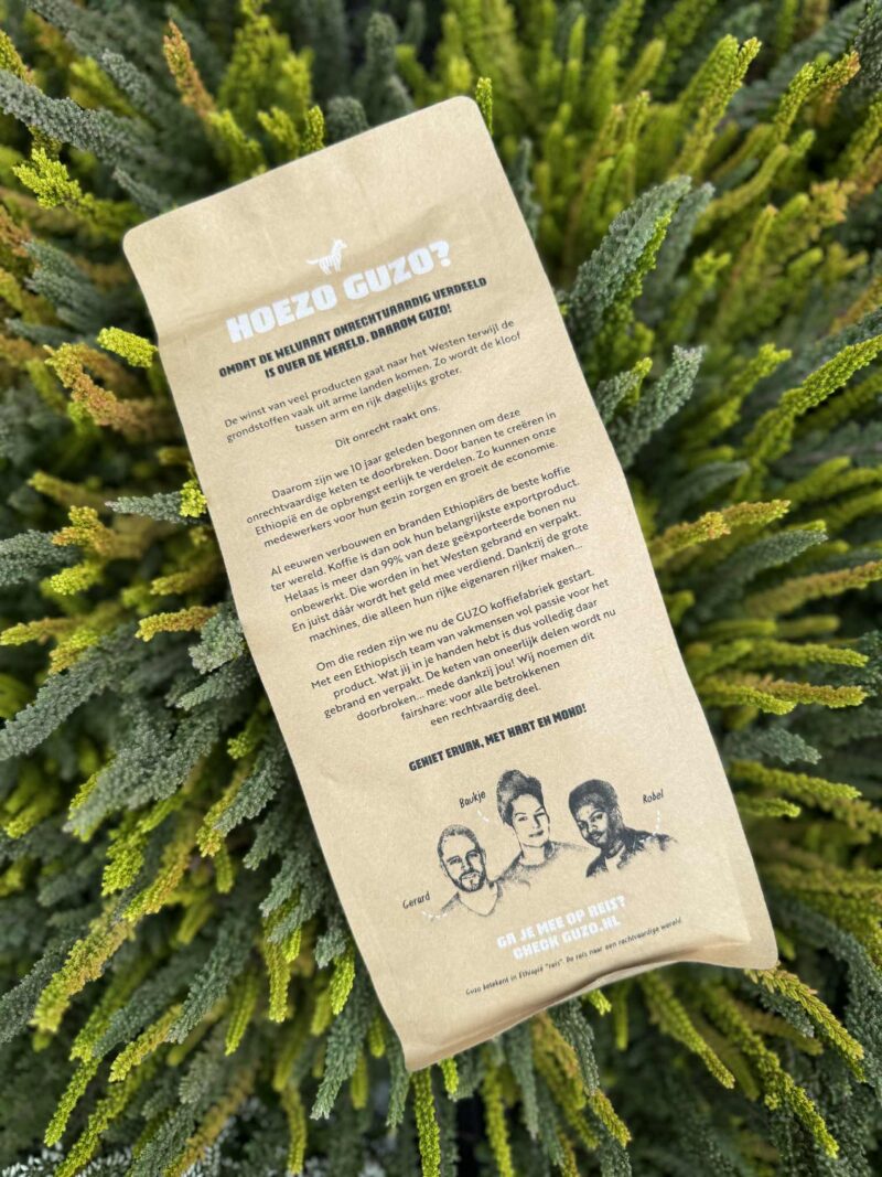 GUZO Happy Desta  – kawa ziarnista, 100% Arabica z Etiopii