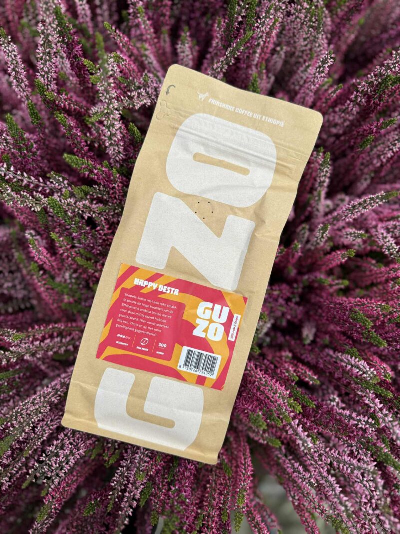 GUZO Happy Desta  – kawa ziarnista, 100% Arabica z Etiopii