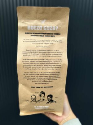 GUZO Happy Desta  – kawa ziarnista, 100% Arabica z Etiopii