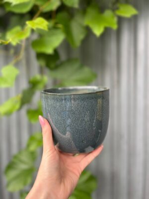 Osłonka ceramiczna 13 cm – petrolowa