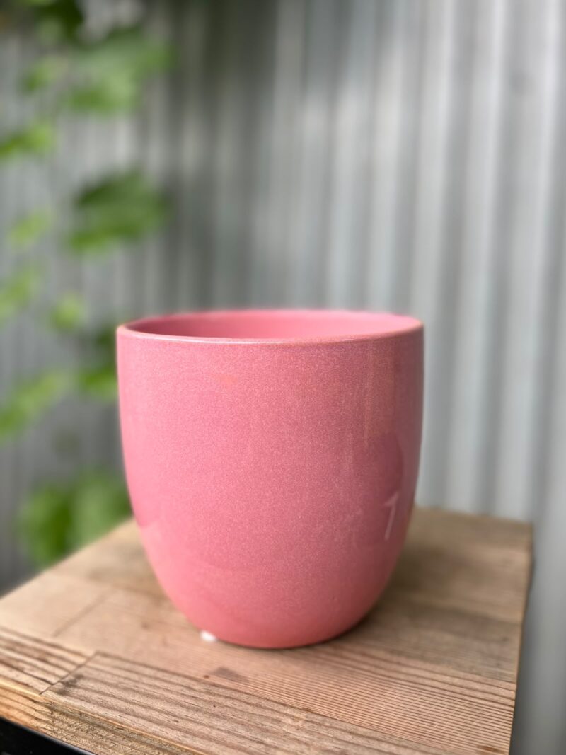 Osłonka ceramiczna różowa 13 cm