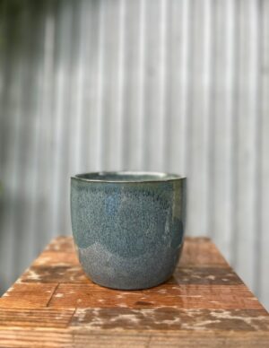 Osłonka ceramiczna 13 cm – petrolowa